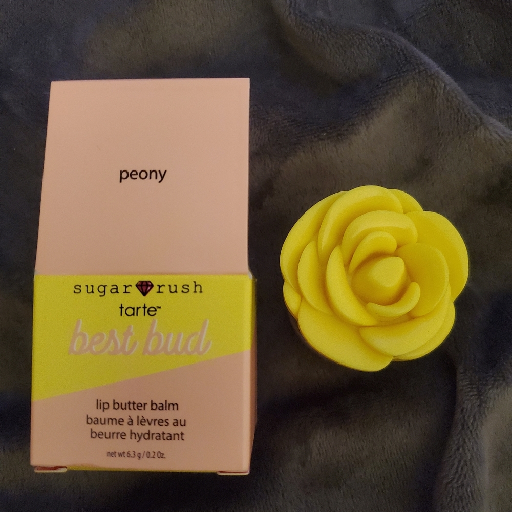 Tarte Sugar Rush Lip Balm in Peony